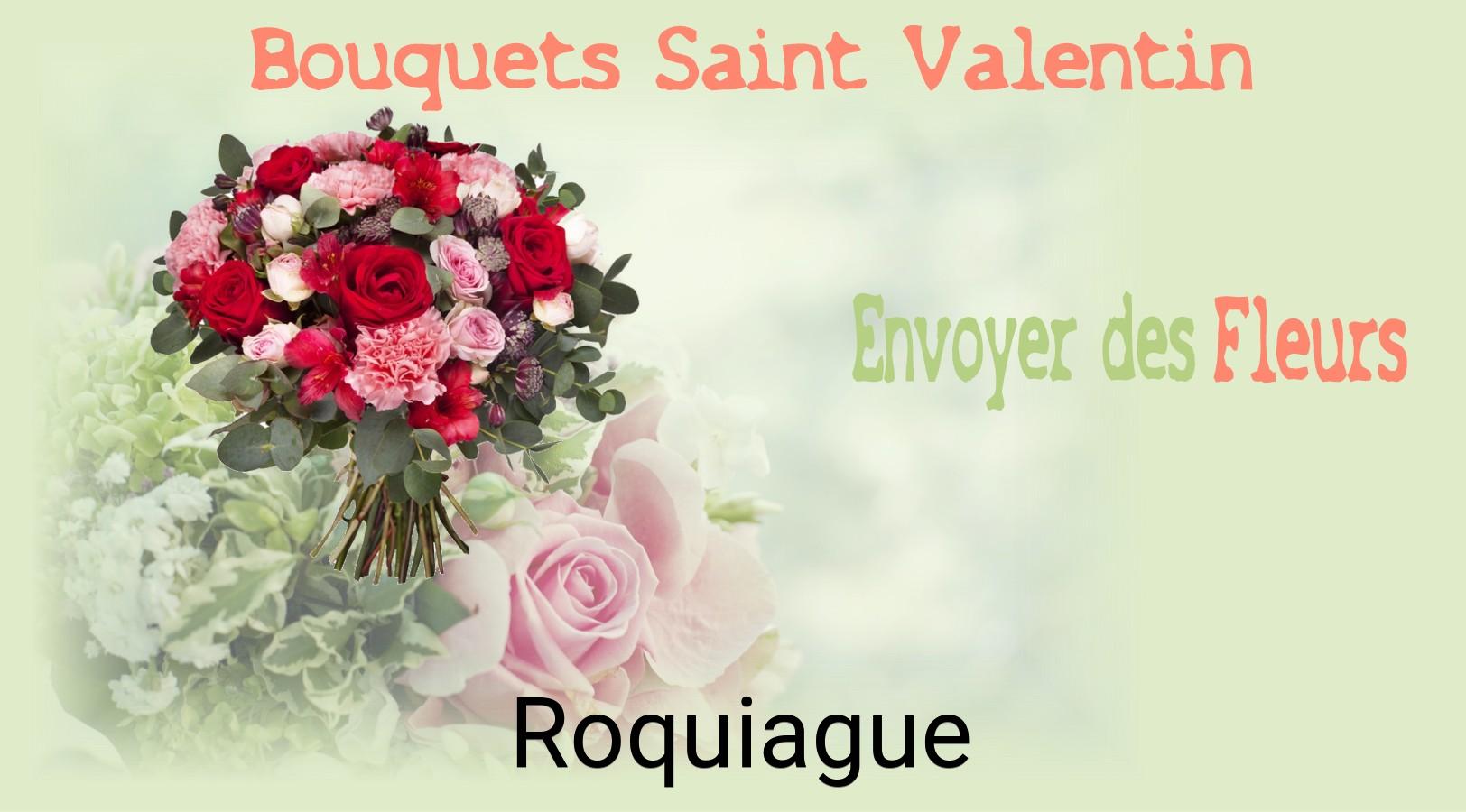 Roses de Saint-Valentin livrées à Roquiague